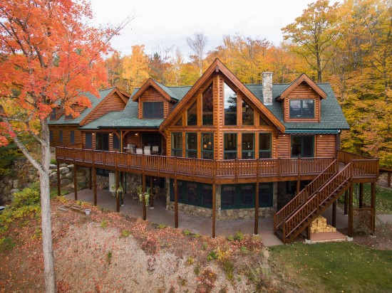 Black Bear Lodge - Natural Element Homes